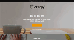 Desktop Screenshot of gopappy.com